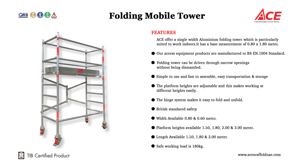 Folding Mobile Tower